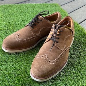 Florsheim Comfortech suede men’s oxfords sz 9w